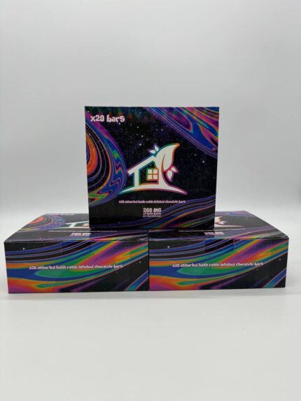 Hash Rosin lnfused Chocolate Bars 200mg